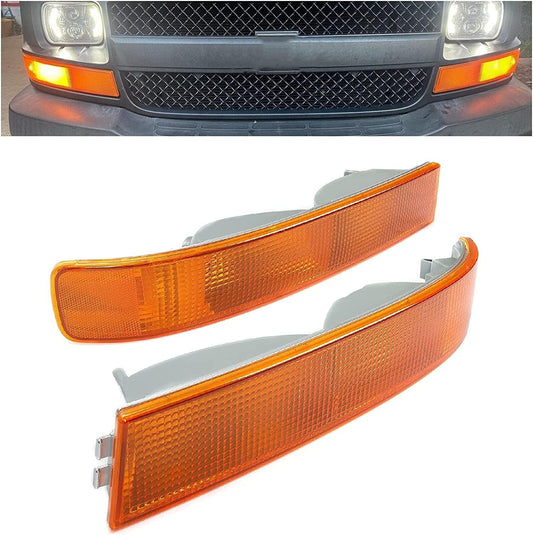 HECASA Corner Light for 2003-2025 Chevy Express & GMC Savana