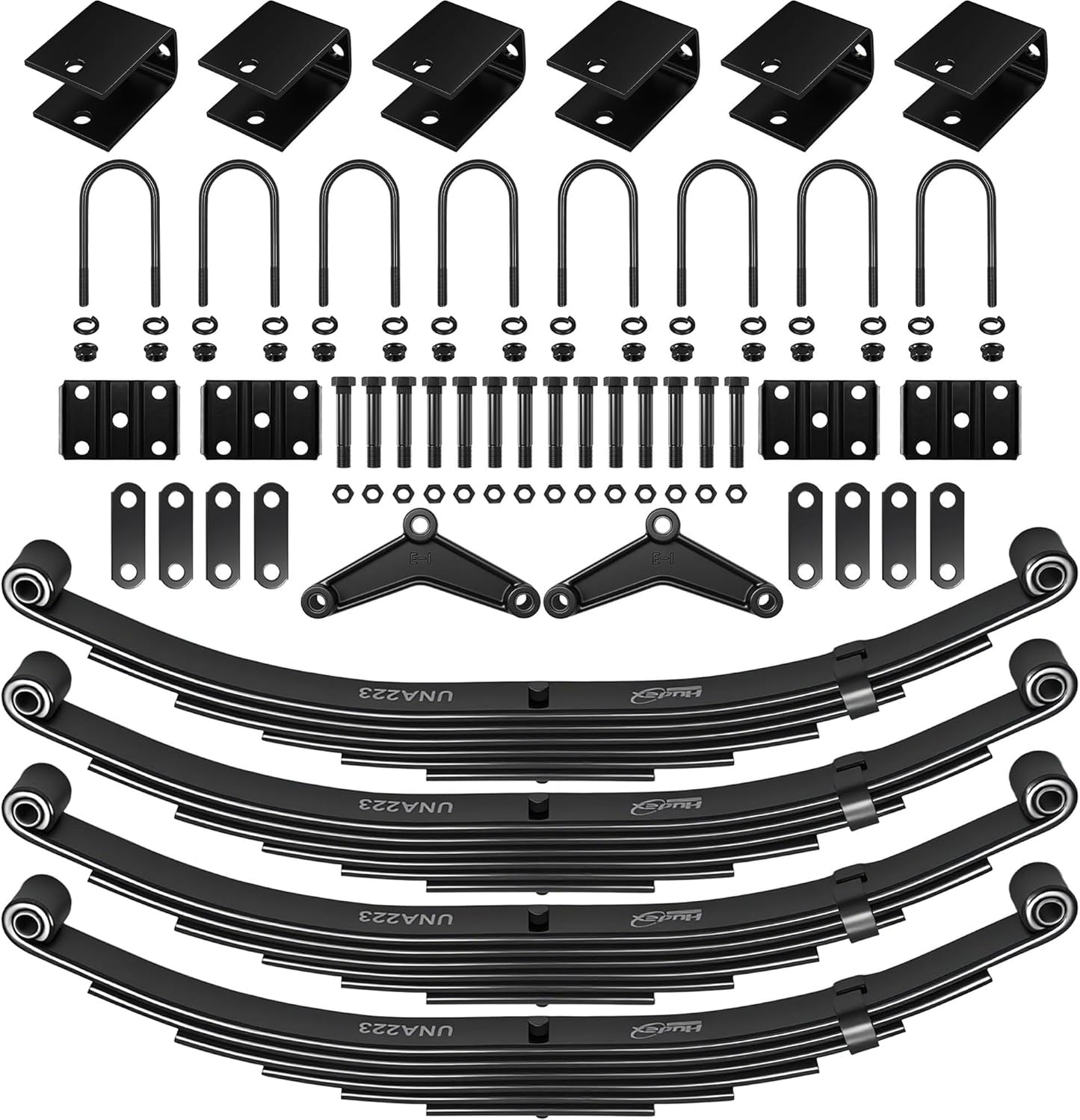 Tandem Trailer Suspension Kit for 7K Axles with Leaf Springs
