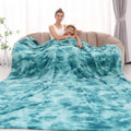 Fleece Throw Blanket Cozy Soft Lightweight Throw - Warm Plush Light