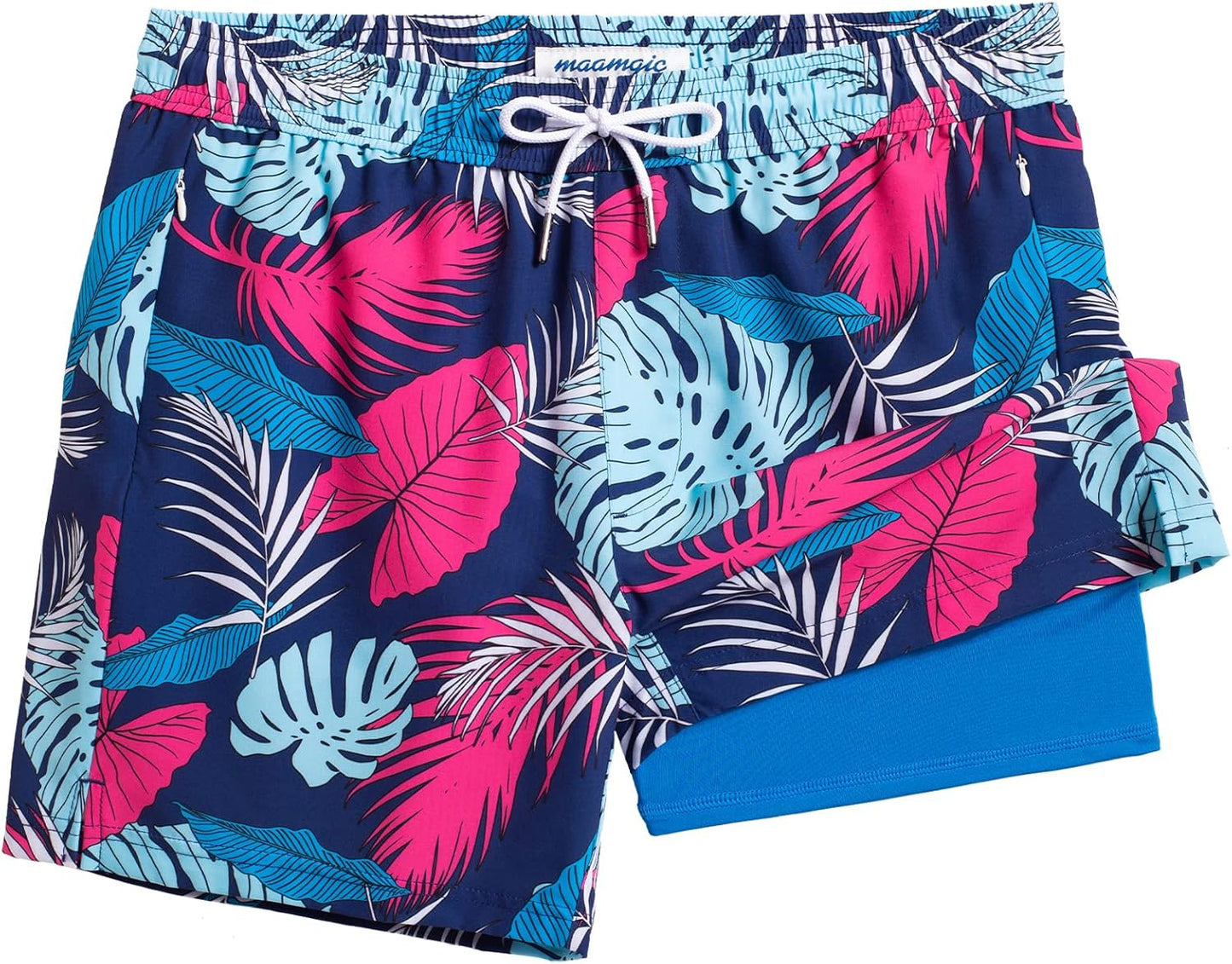 maamgic 5inch Mens Swim Trunks with Compression Liner Review