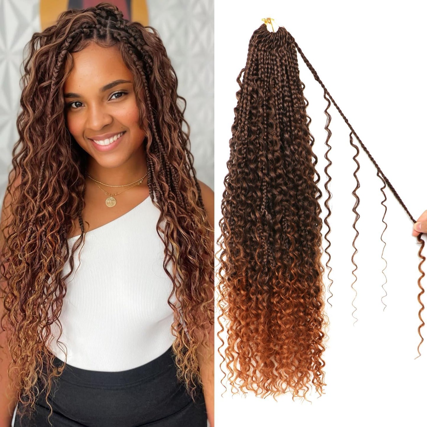 Goddess Boho Box Braids Crochet Hair for Stunning Styles