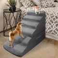 Dog Stairs & Steps for 30 in Tall Bed - Detachable Ramp and Bed