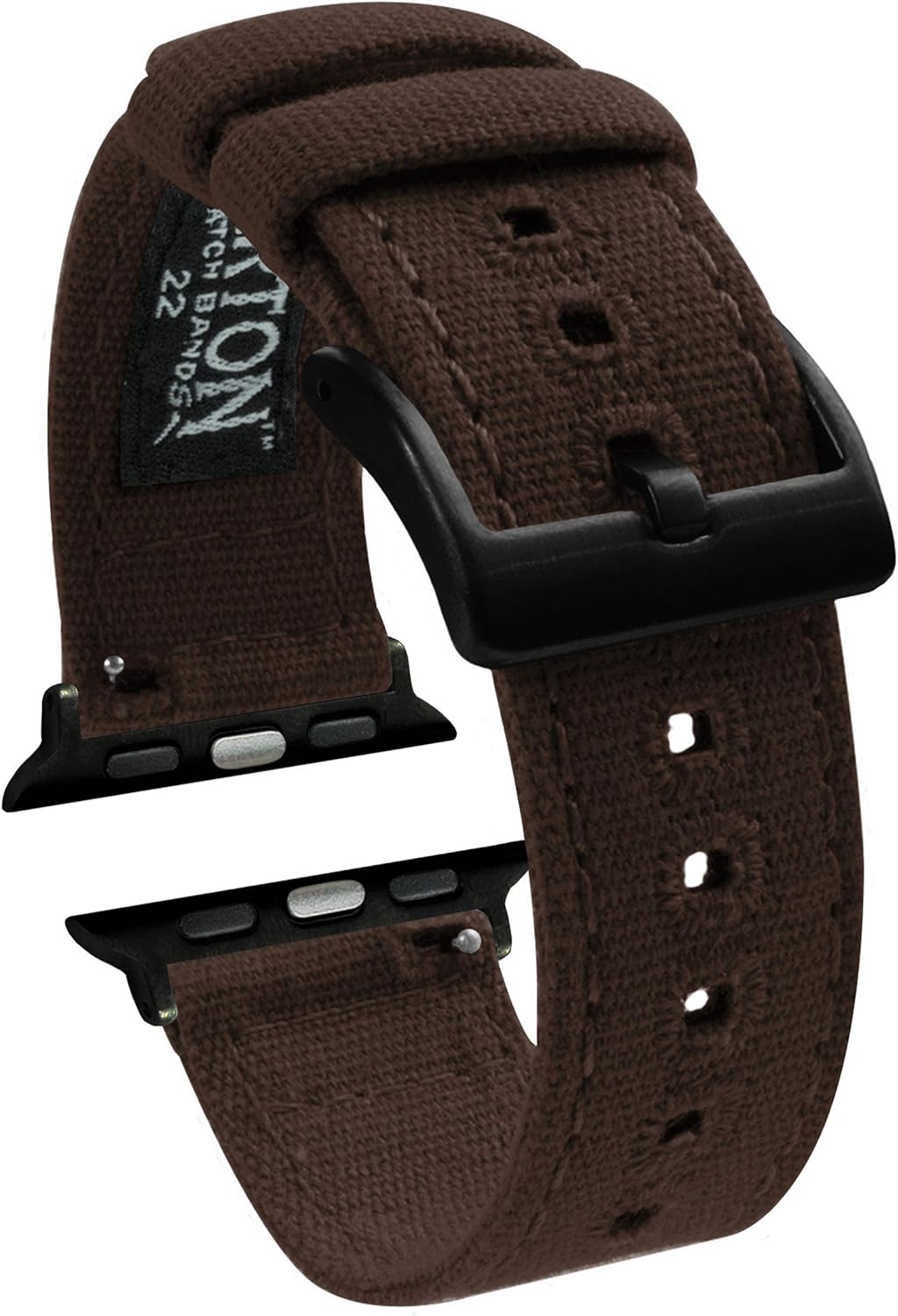 BARTON WATCH BANDS Canvas Watch Bands for Apple Watch Models
