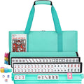 Mahjong Tile Set 166 White Tiles Complete American Kit - Ready to Play