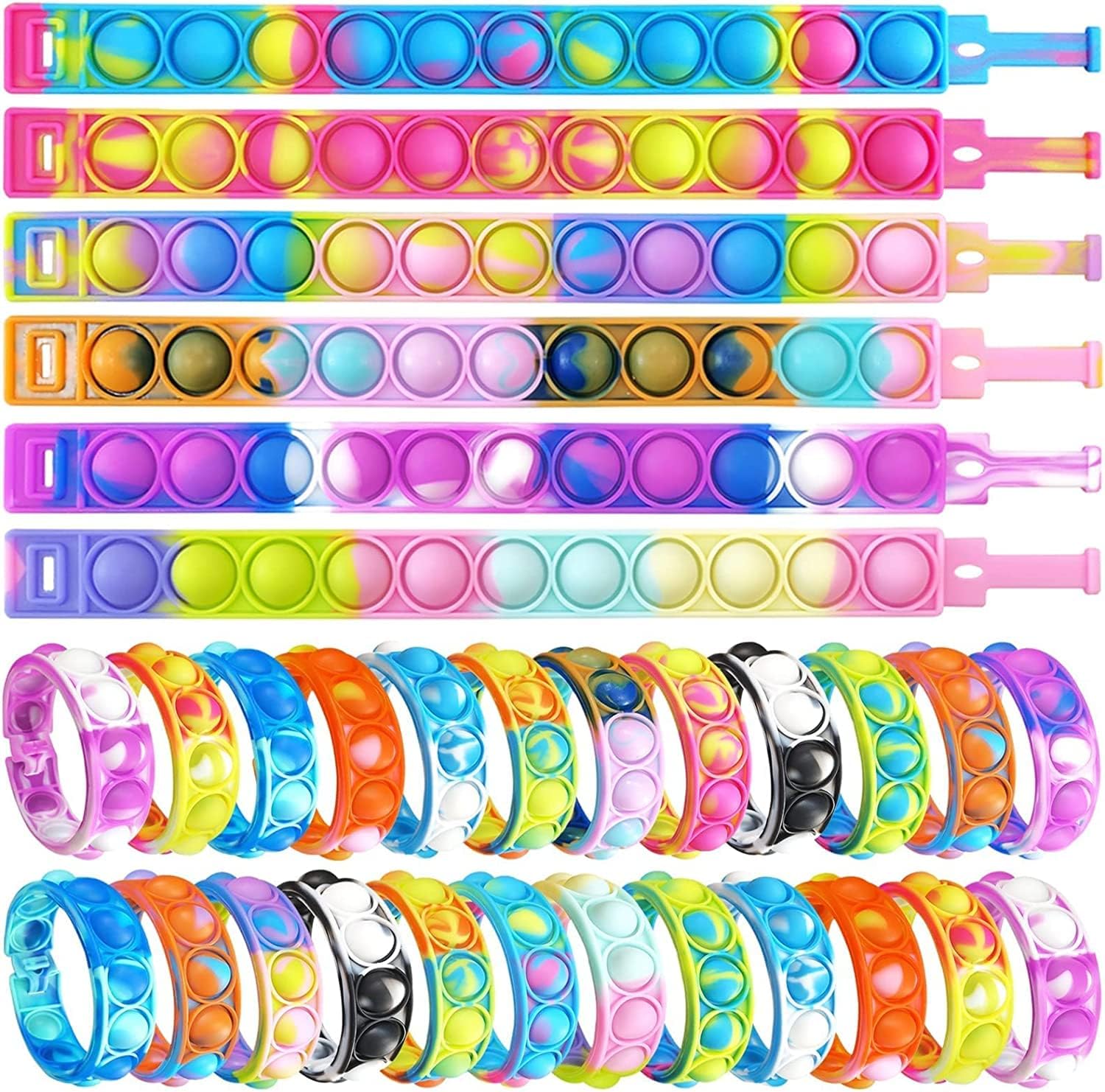 Sensory Stress Relief Fidget Bracelet Set