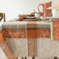 Heirloom Harvest Yarn Dyed Jacquard Tablecloth 60ft x 144ft - Fall