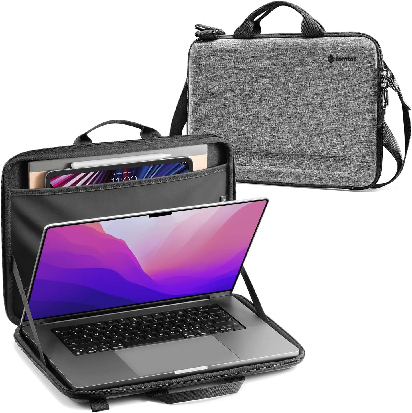 Slim Hard Case for 13-inch MacBook Air and Pro - Organized Bag
