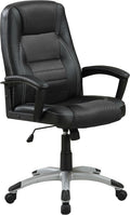 Adjustable Black Executive Chair - Coaster Home Furnishings