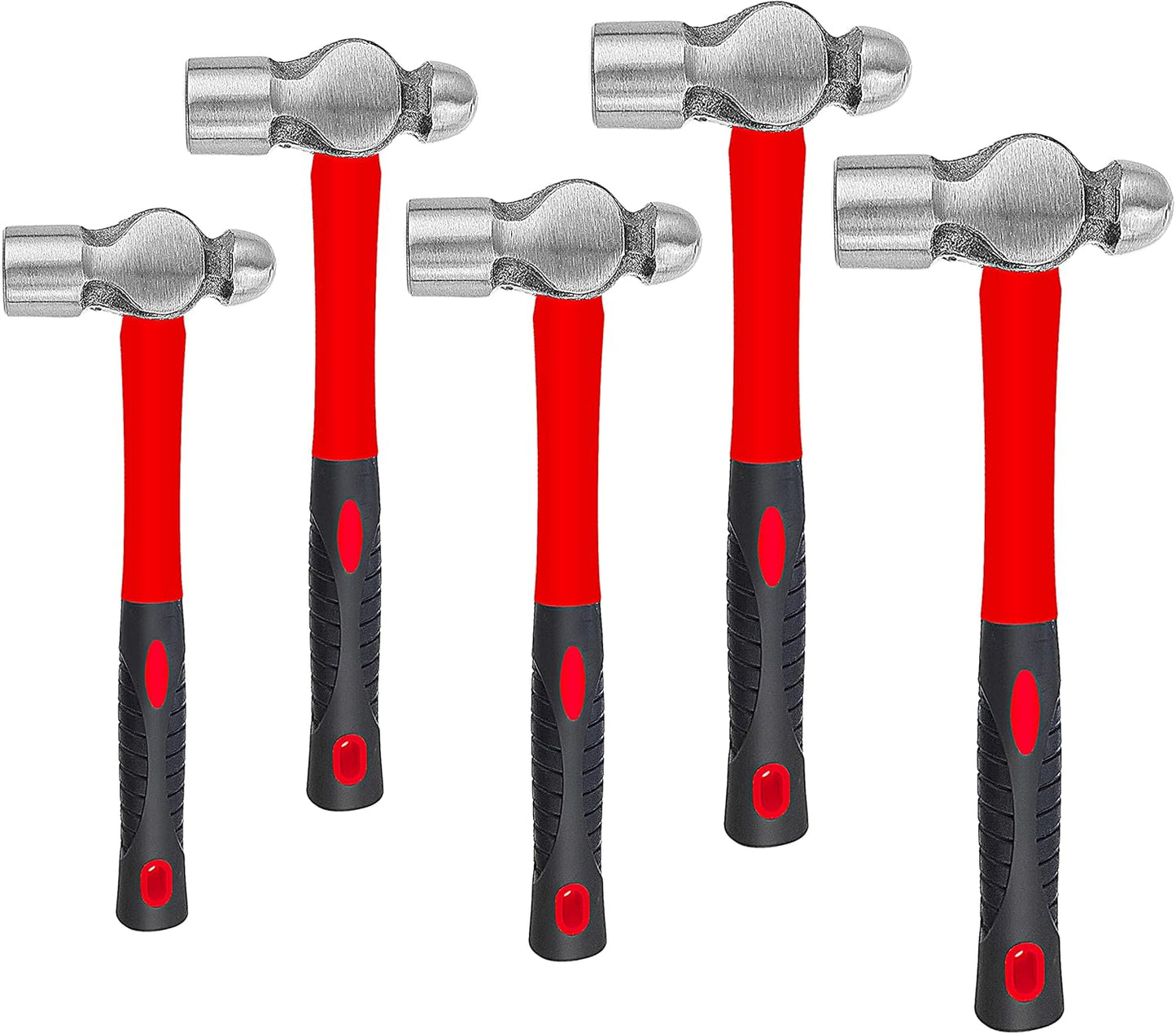 C&T 5-Piece Ball Peen Hammer Set for Versatile Metalworking