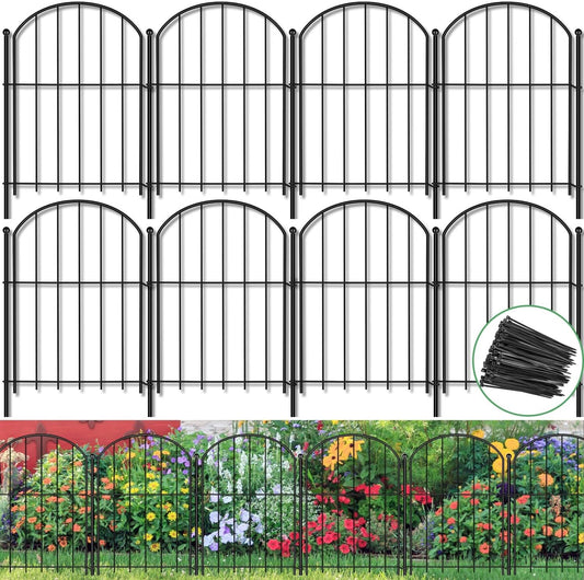 Decorative Garden Fence for Flower Bed and Yard Protection