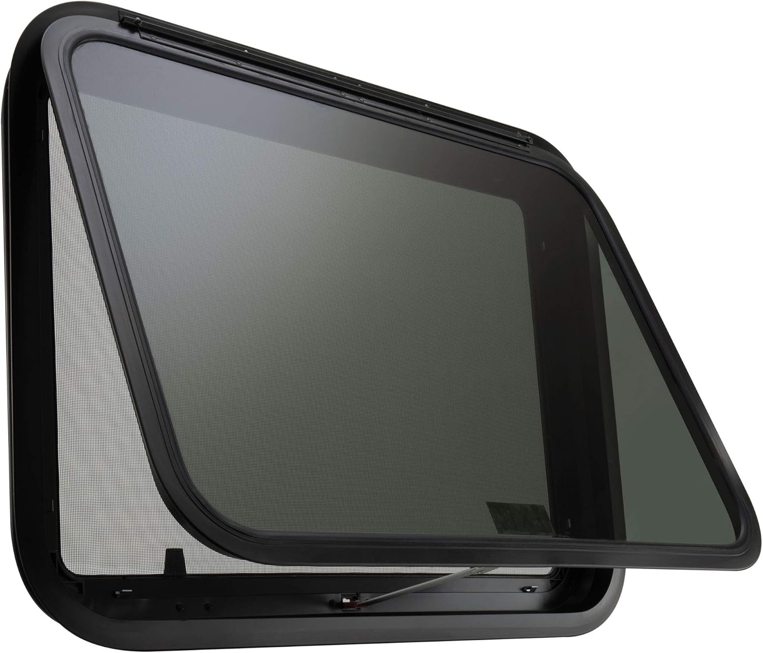 RecPro RV Exit Window 30in W x 22in H with Optional Trim Ring