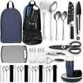 HOMQUEN Camping Utensils Set - Must-Have Cookware