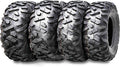 WANDA All Terrain ATV Tire Set 24x8-12 & 25x11-10 - Aggressive