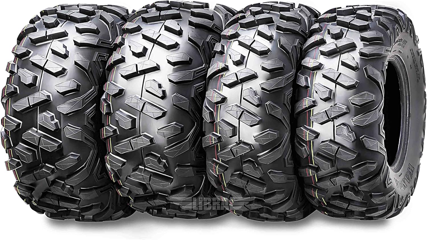 WANDA Set 4 All Terrain ATV Tires for Smooth Riding Experience