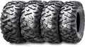 WANDA Set 4 ATV/UTV Tires 27x9-12 & 27x10-12 - Rugged Traction
