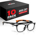 Safety Glasses That Fit Over Prescription Eyewear - Clear UV400