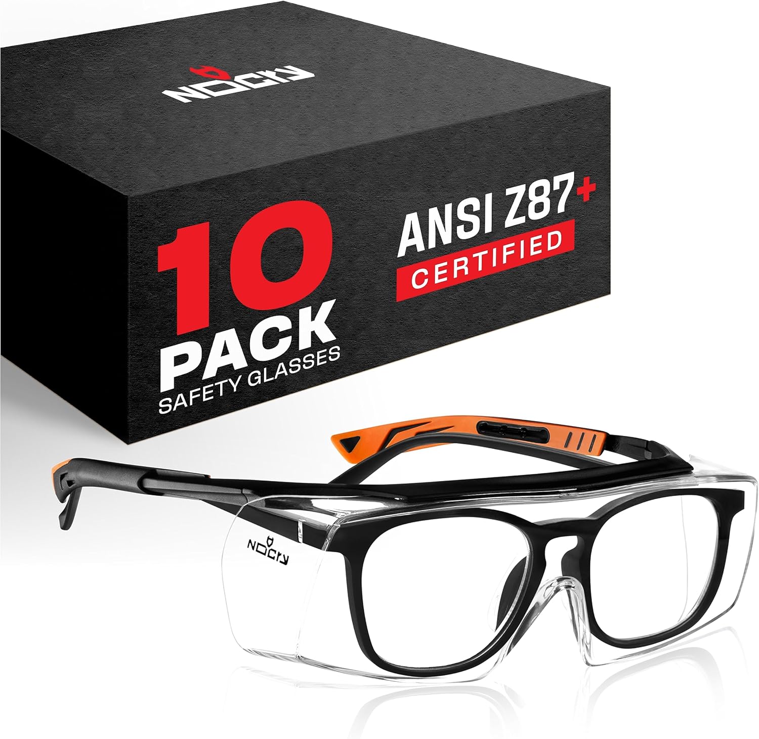 NoCry Safety Glasses Over Prescription Eyewear for Ultimate Protection