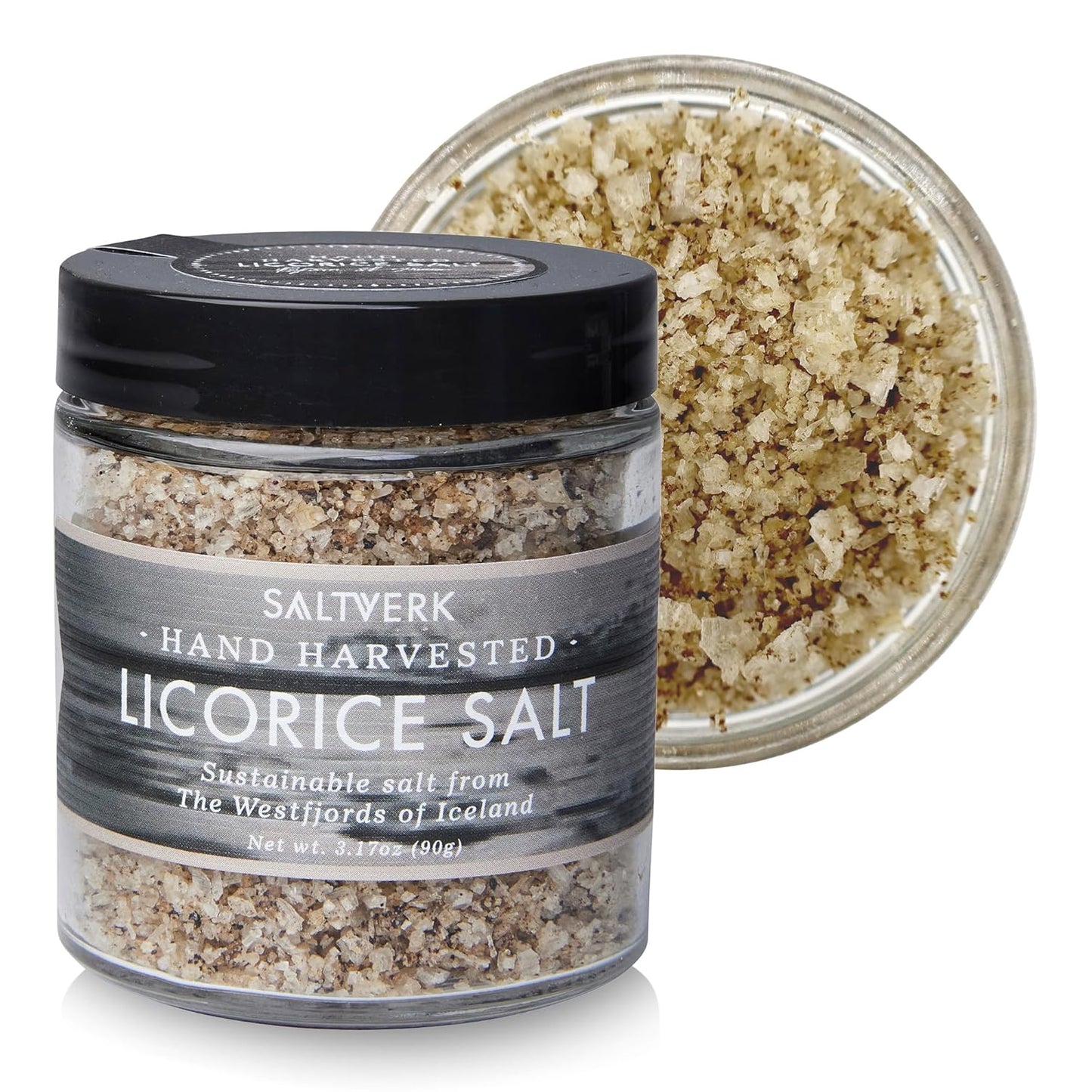 Sustainably Harvested Licorice Salt - 3.17oz Jar