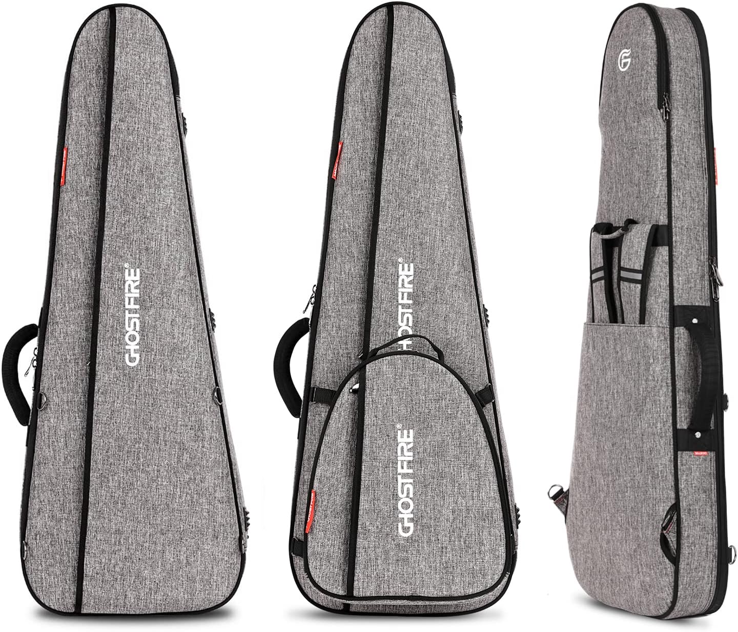 GHOSTFIRE Electric Guitar Gig Bag for ST/TL, LP/SG, Jazzmaster