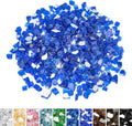 Cobalt Blue Reflective Fire Glass 20 lb - High Luster Fire Pit Gem