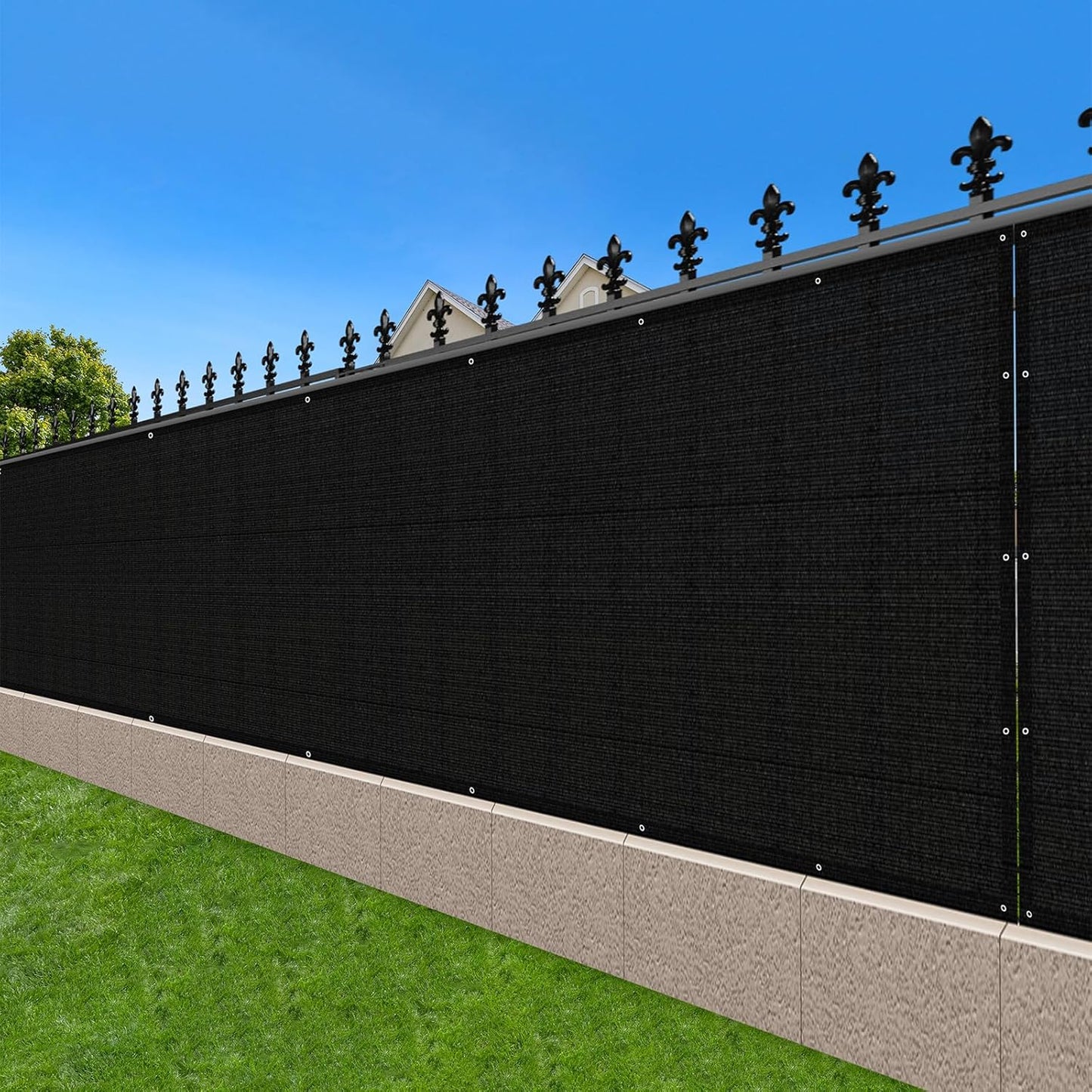 LOVE STORY 8ftx110ft Fence Privacy Screen for Outdoor Spaces