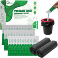 Aussio Portable Toilet Gel: Ultimate Outdoor Hygiene Combo