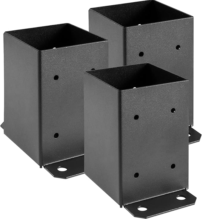 VEVOR 4 x 4 Post Base Set for Deck Supports and Porch Railings