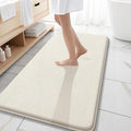 Memory Foam Bath Mat Rug 47x20 - Extra Soft Absorbent Quick Dry