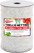 Trellis Netting 5 x 350 ft Heavy Duty Garden Netting - Strong 6 in