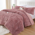 Smoofy Fluffy King Size Comforter Set - Cozy Faux Fur King Bedding