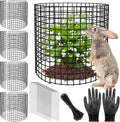 Plant Protector 5 Pack Wire Mesh Cages 13x12 in - Bunny & Squirrel