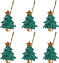Decorative Christmas Tree Resin Shower Curtain Hooks Set of 12