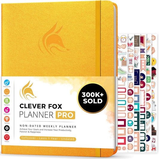 Clever Fox Planner PRO: Boost Productivity & Achieve Goals