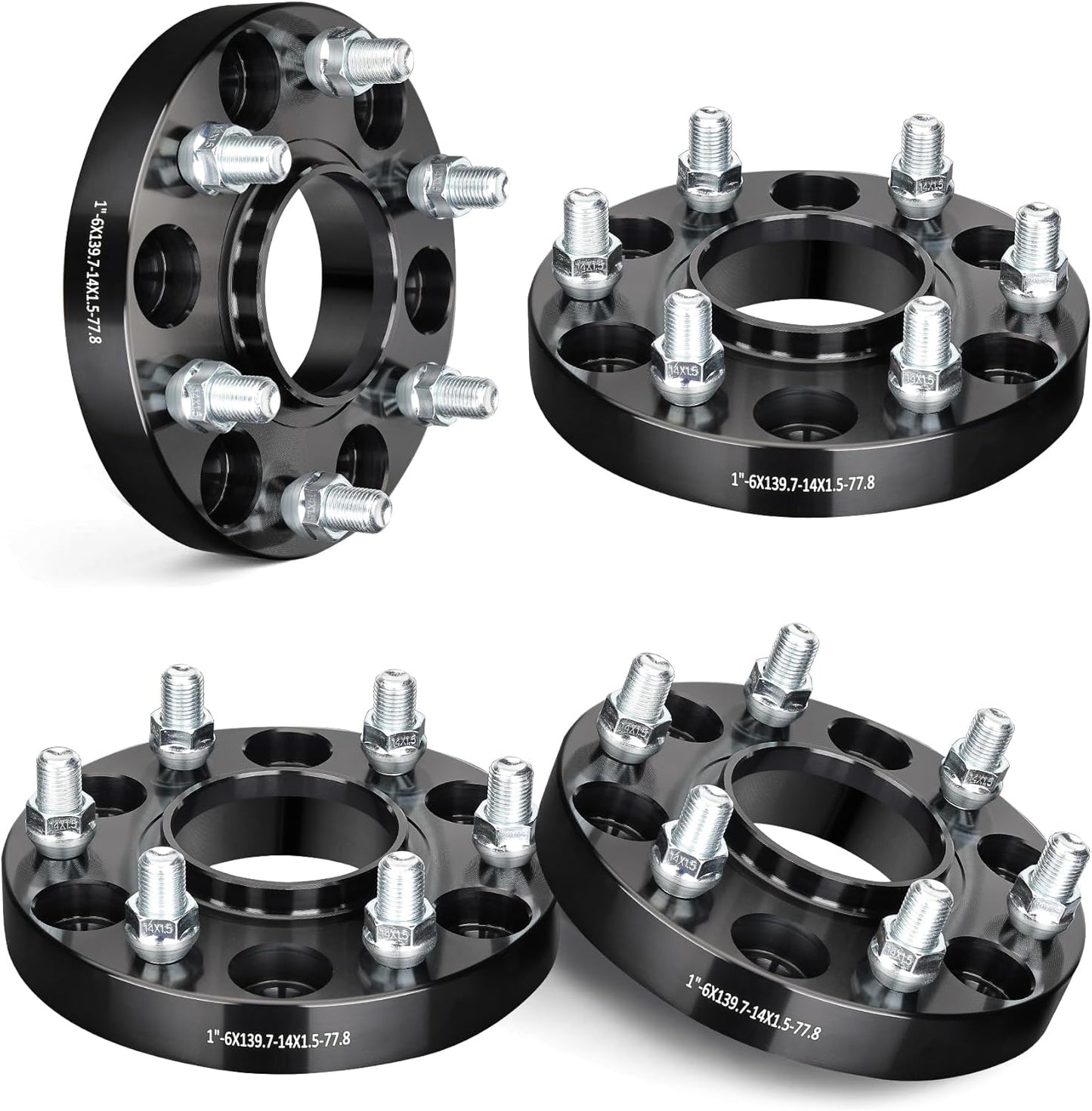 EVIL ENERGY 6x5.5 Wheel Spacers 1 inch for Ram 1500 2019-2023