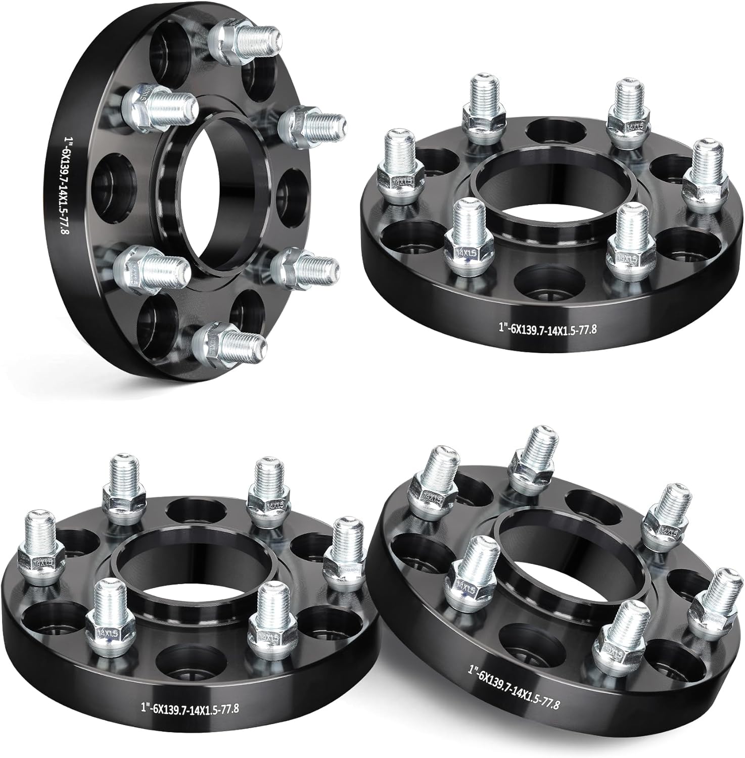 EVIL ENERGY 6x5.5 Wheel Spacers 1 inch for Ram 1500 2019-2023