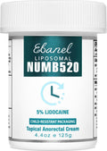 Ebanel 5% Lidocaine Numbing Cream - Fast Relief for Local & Anorectal