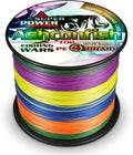 Ashconfish Braided Fishing Line 4-Strand PE - Super Strong, Low