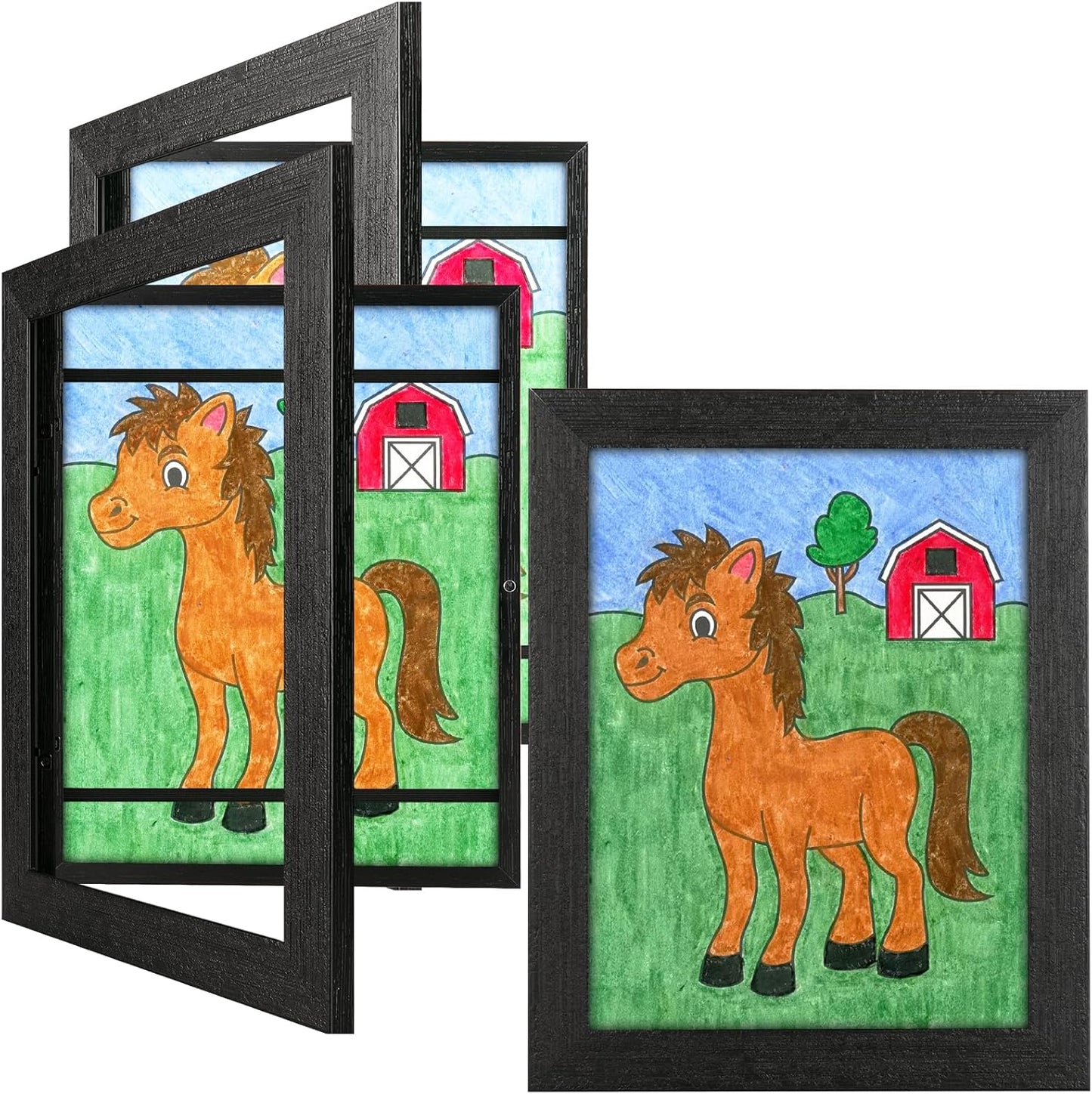 8.5x11 Kids Art Frames Set for Displaying Child Artwork