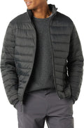 Men's Packable Lightweight Water-Resistant Puffer Jacket - Regular Fit