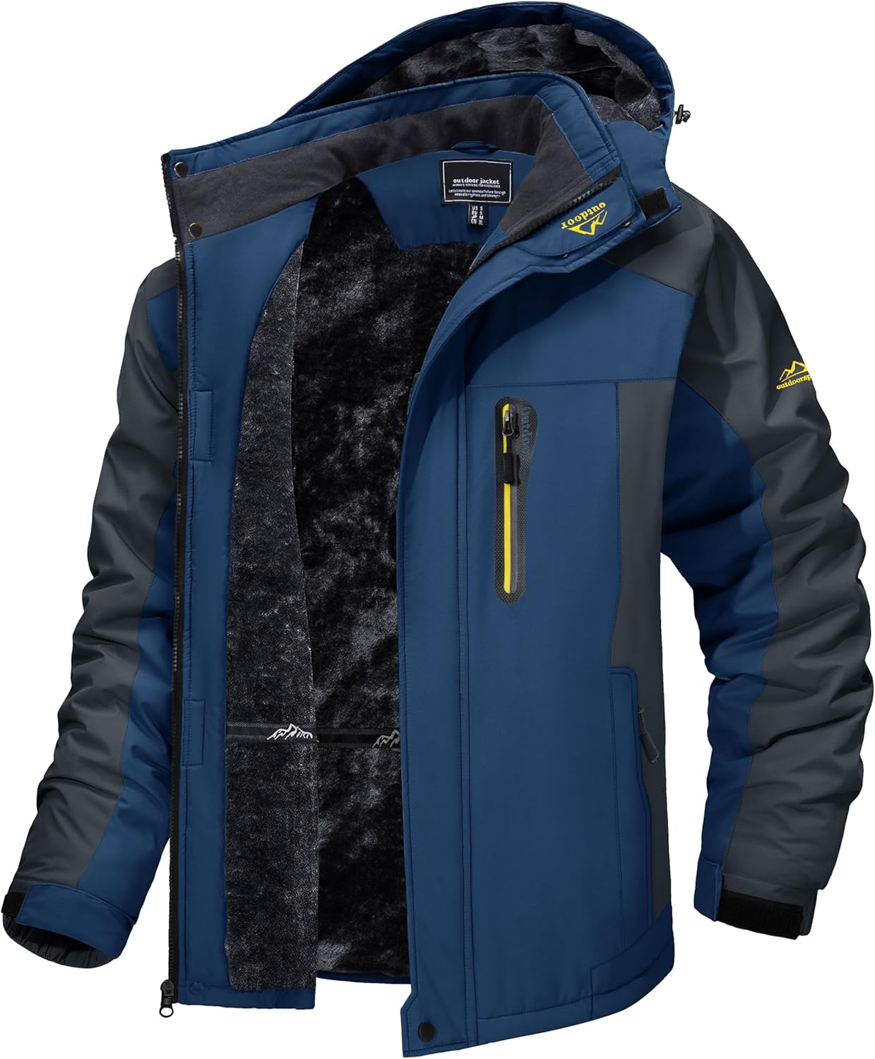 TACVASEN Men's Winter Ski Jacket Waterproof Snow Coats Review