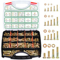 FOLIV 772PCS Grade 8 Bolt Assortment Kit - Heavy Duty SAE Set