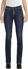 Silver Jeans Co. Suki Mid Rise Curvy Fit Slim Bootcut Jeans icon