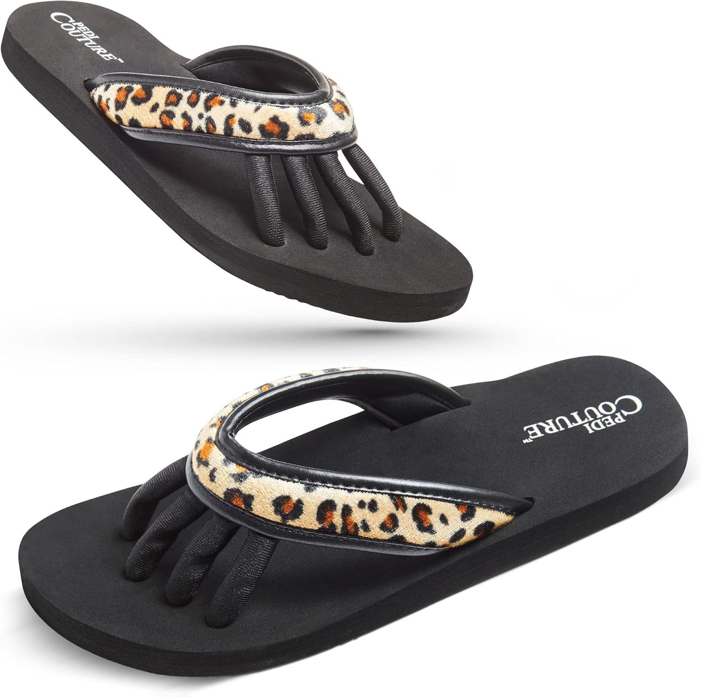Pedi Couture Pedicure Sandals with Built In Toe Separators