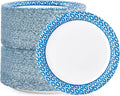 MUCHII 8.375 Inch Disposable Paper Plates for Every Occasion