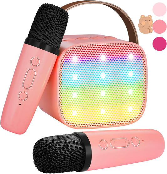 VERKB Kids Karaoke Machine: Dual Mic Fun!