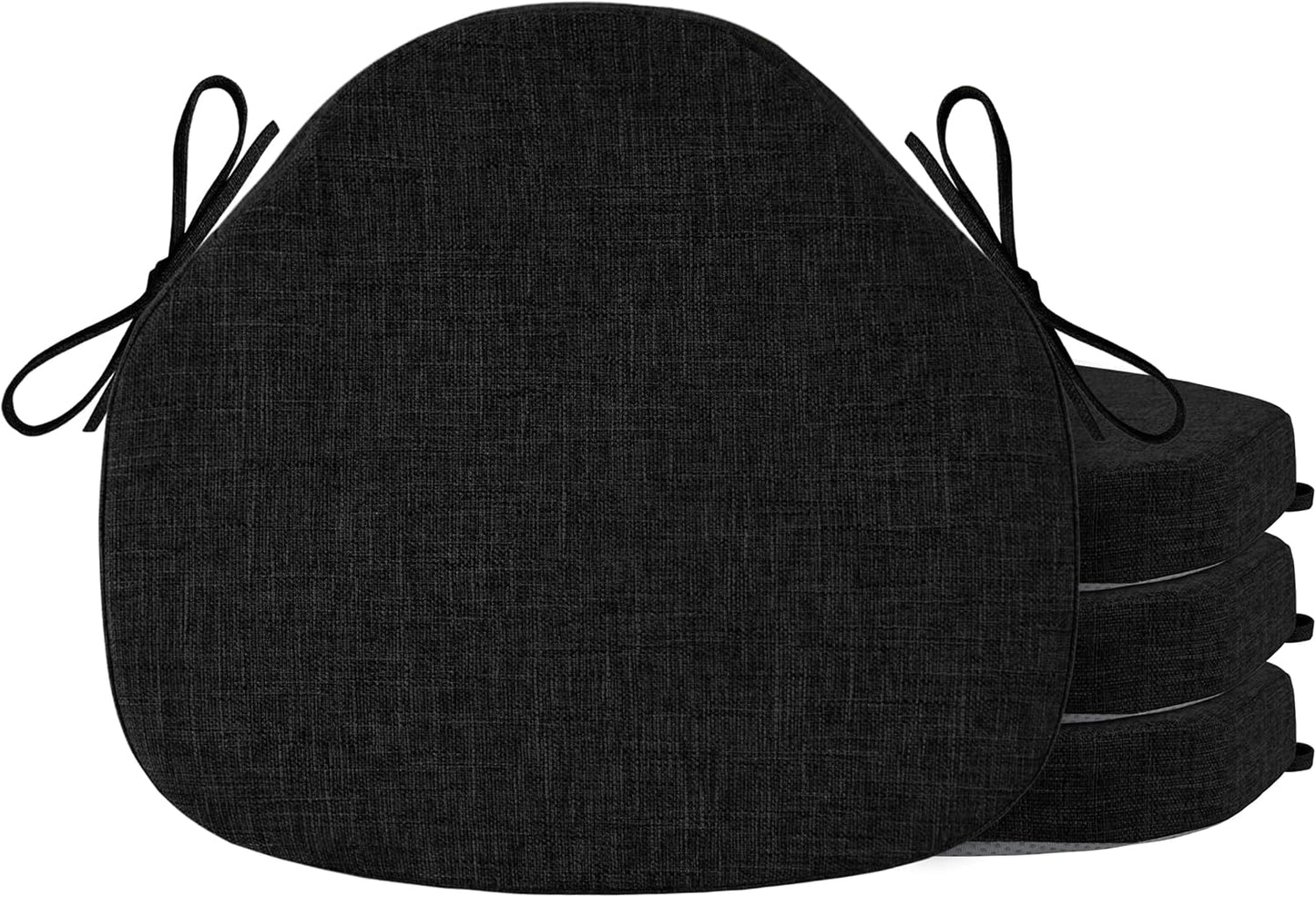 OVOV Chair Cushions for Dining Chairs Set of 4 Non-Slip Pads