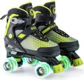 SULIFEEL Roller Skates for Girls Boys Kids Adjustable Quad Skates