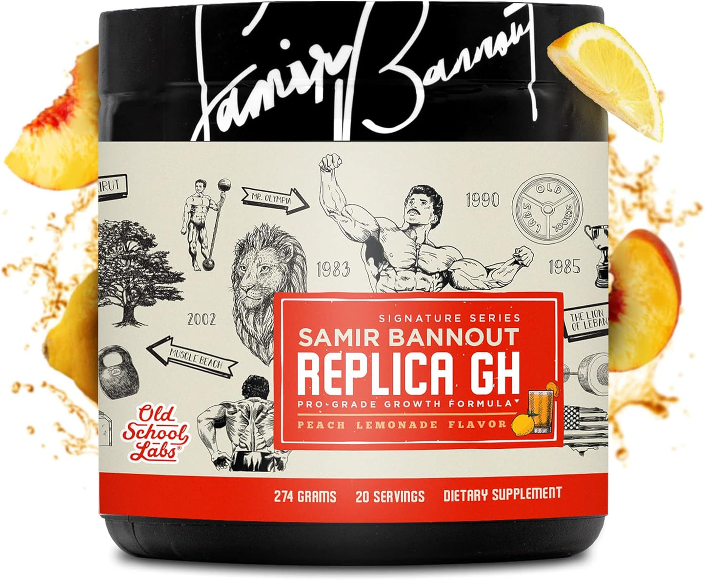 Replica GH Muscle Building Powder for Optimal Growth & Recovery