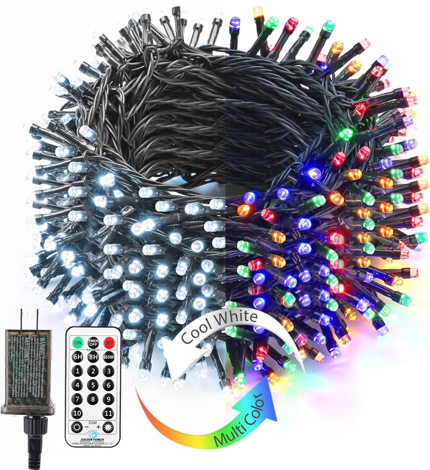 Brizled 180.4ft 500 LED Color Changing Christmas Lights Review