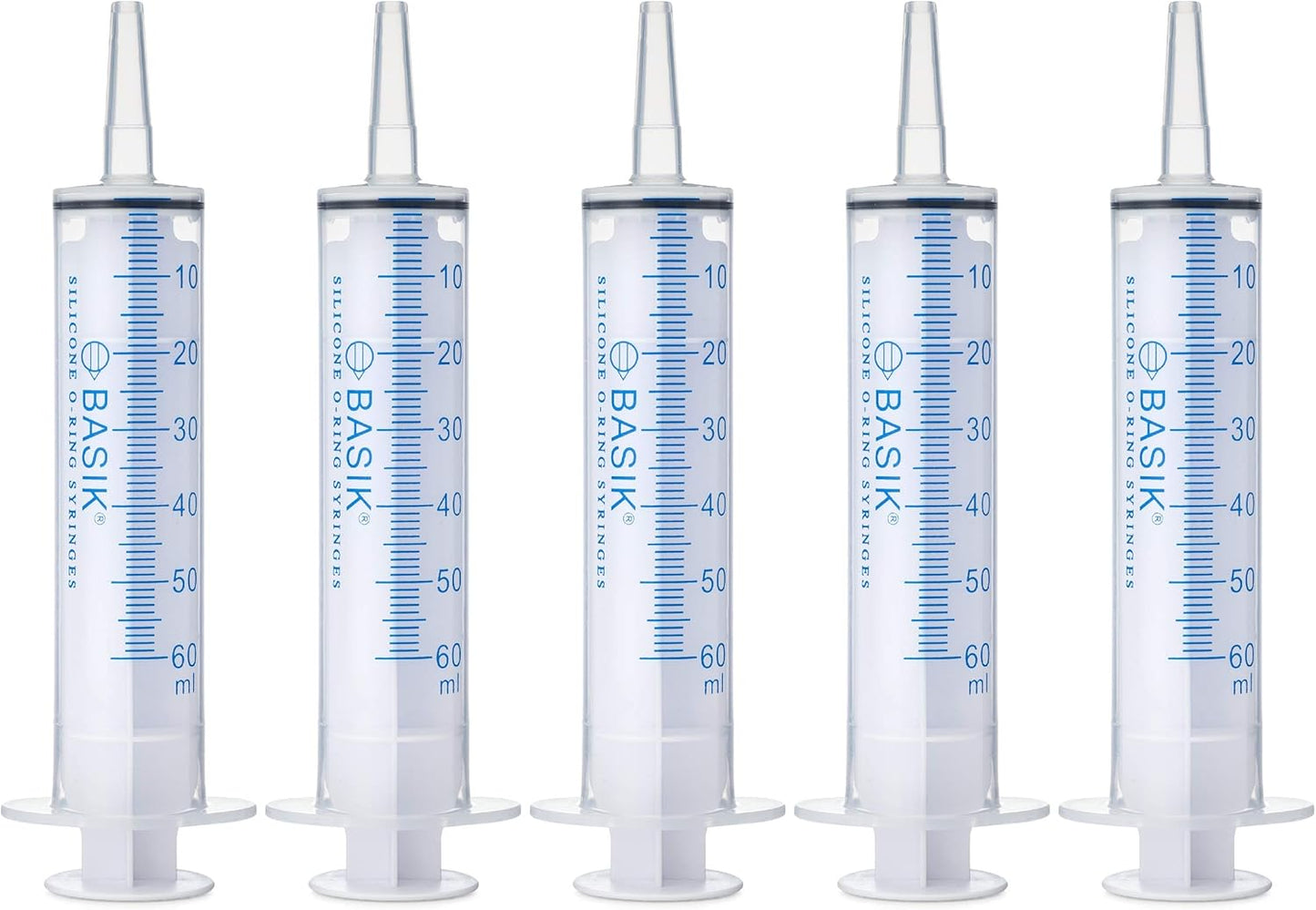 BASIK 60ml Enteral Feeding Syringe for Smooth Tube Feeding